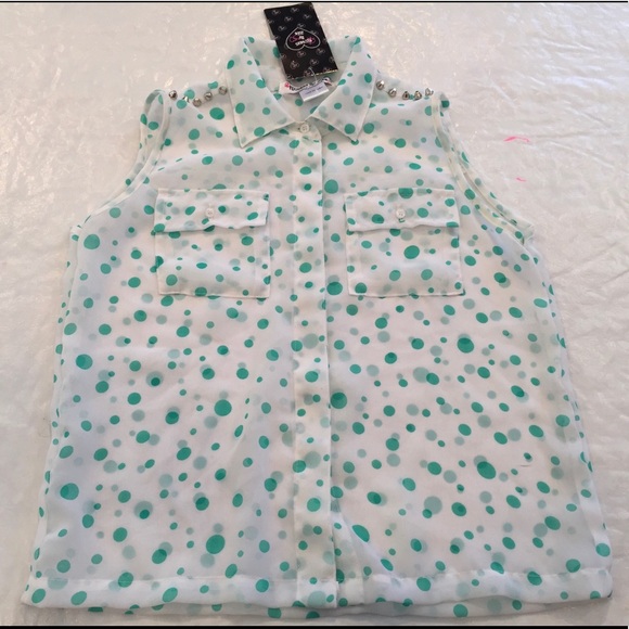 Flowers by Zoe Other - FLOWERS BY ZOE**Studded Top**Med $58